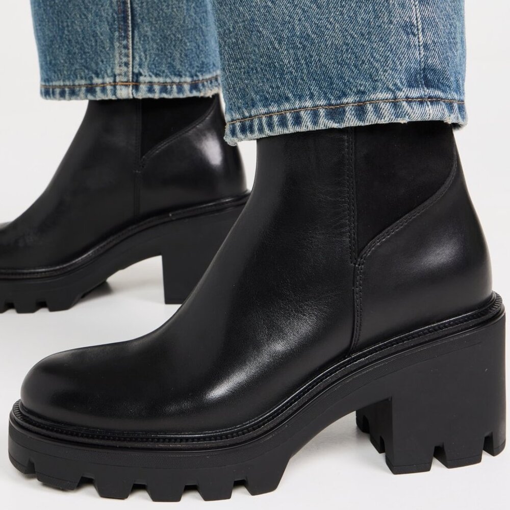 Rag & Bone: Quinn Mid Chelsea Boots, Black